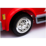 Elektrické autíčko - hasičské - červené